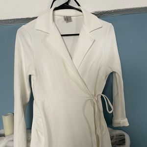 Asos maternity tuxedo dress